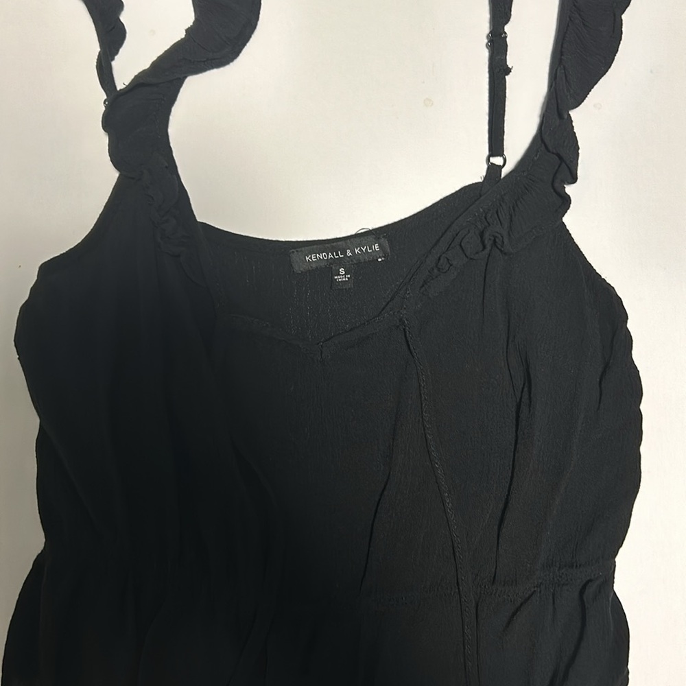 Kendall&Kylie black fancy cami - Picture 2 of 2